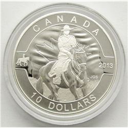2013 $10 FINE SILVER COIN - ROYAL CANADIAN