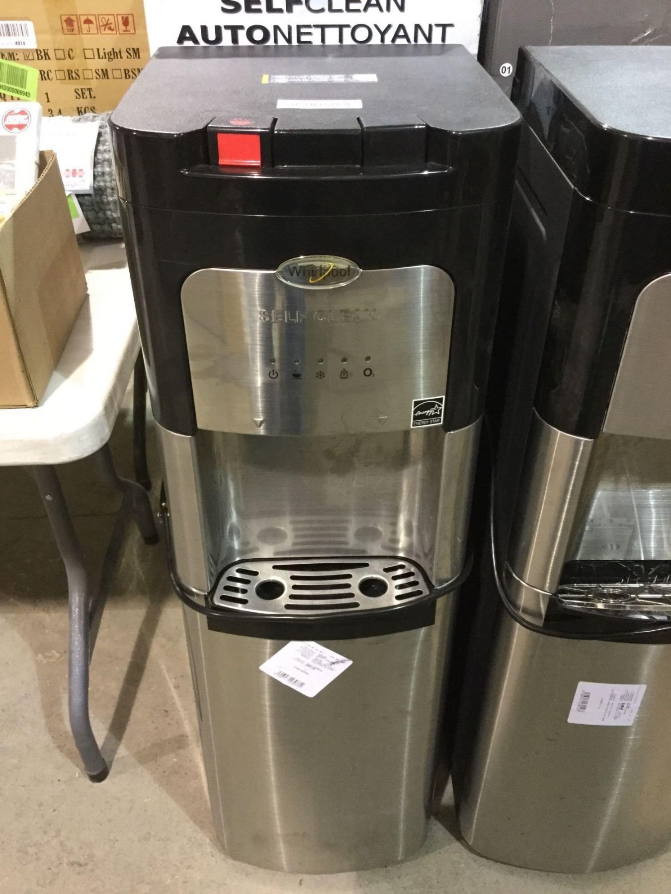 Whirlpool water cooler no box