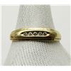 Image 1 : 14K GOLD MANS BAND W/ DIAMONDS