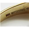 Image 2 : 14K GOLD MANS BAND W/ DIAMONDS