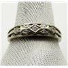Image 1 : 14K WHITE GOLD LADIES DIAMOND RING