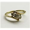 Image 3 : 10K GOLD AND DIAMOND LADIES RING