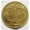 Image 2 : 1865 $1 LIBERTY GOLD COIN