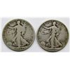 Image 1 : 1927-S & 1929-S WALKING LIB HALVES
