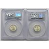 Image 2 : 2-MS 66 PCGS Mercury Dimes