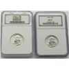 Image 1 : NGC 1941 MS65W & 1952-P MS65 Washington Quarters