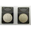 Image 1 : 2-BU MORGAN DOLLARS: 1888 & 1921