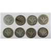 Image 2 : 8- BARBER HALF DOLLAR LOT