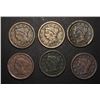 Image 1 : 6-LARGE CENTS