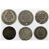 Image 2 : SEATED DIME & HALF DIME LOT: