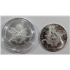 Image 2 : 2003 & 1986 AMERICAN SILVER EAGLES