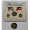 Image 1 : WWII SILVER COIN LOT (4 COINS)