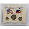 Image 2 : WWII SILVER COIN LOT (4 COINS)