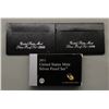 Image 1 : 3U.S. SILVER PROOF SETS MIX YEARS