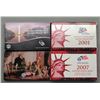 Image 1 : 3 U.S. SILVER PROOF SETS MIX YEARS