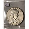 Image 1 : RARE 1963 D over D Silver Franklin Half Dollar Nice Early US Coin