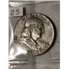 Image 1 : 1963 D Silver Franklin Half Dollar Nice Early US Coin