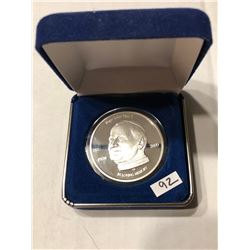 Pope John Paul II 999 Fine Silver Memory Medal in Original Box