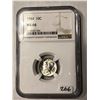 Image 1 : 1944 Mercury Dime Certified NGC MS 66