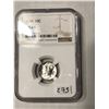 Image 1 : 1944 Mercury Dime Certified NGC MS 65