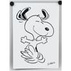 Image 2 : Charles Schulz US Pop Ink on Paper Sketch Snoopy