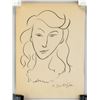 Image 2 : Henri Matisse French Charcoal on Paper Signed