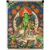 Image 2 : Print Tangka of Green Tara on Canvas