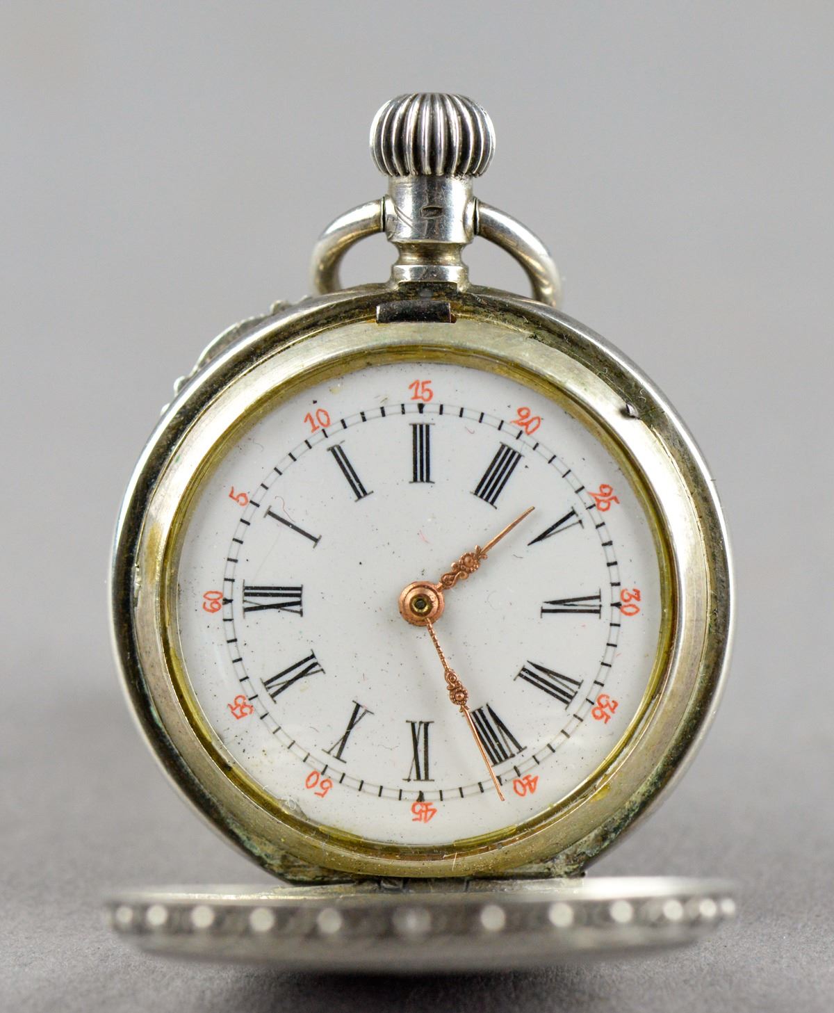 Chinese Pocket Watch 1890 Labelle 800 Silver