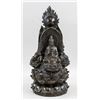 Image 1 : Chinese Bronze Three-Side Buddha Statue