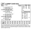 Image 1 : J5 BEEF CAKE 8228