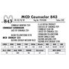 Image 1 : 843 - MCD Counselor 843