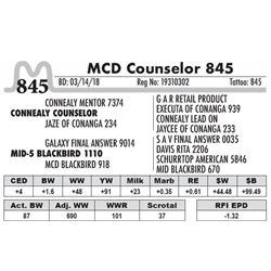 845 - MCD Counselor 845