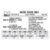 Image 1 : 861 - MCD 3545 861