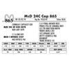 Image 1 : 865 - McD 24C Cap 865