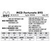 Image 1 : 895 - MCD Fortunate 895