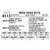 Image 1 : 8113 - MCD 3545 8113