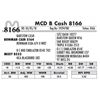 Image 1 : 8166 - MCD B Cash 8166