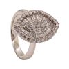 Image 4 : 1.30 ctw Diamond Ring - 14KT White Gold