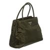 Image 3 : Prada Green Nylon Double Handle Tote Bag