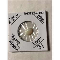 2.35 Carat Large Australian OPAL Tested Natural
