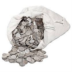 Bag of 10 SILVER US Quarters Assorted 1932-1964 out of Bucket  in Estate