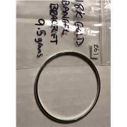 18KT GOLD Bangel Bracelet 9.5 Grams Total Weight