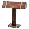 Image 1 : Silvercrest desk lamp,silver and bronze