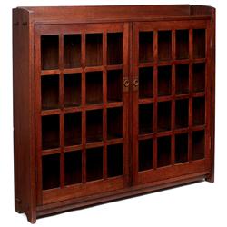 Gustav Stickley bookcase,#544