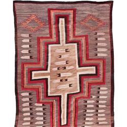 Navajo rug, c.1915, large Crystal runner 