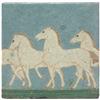 Image 1 : Grueby tile, design of horses  