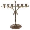 Image 1 : Roycroft candelabra, hammered copper