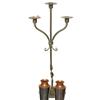 Image 1 : Roycroft candelabra, hammered copper