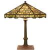 Image 1 : Bradley & Hubbard lamp floral design