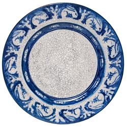 Dedham platter, plates, set of four 